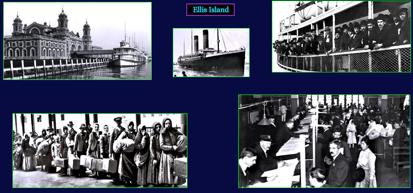 Ellis Island immigrants, 1890
